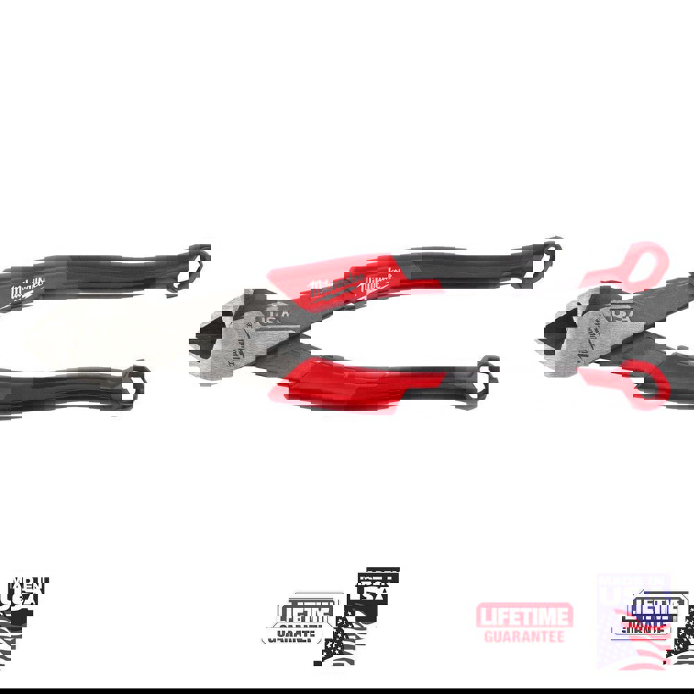 Cutting Pliers; Insulated: No ; Cutting Capacity: 1-1/4 ; Overall Length (Decimal Inch): 8.0000 ; Jaw Width (Decimal Inch): 1.25 ; Head Style: Cutter; Diagonal ; Cutting Style: Diagonal